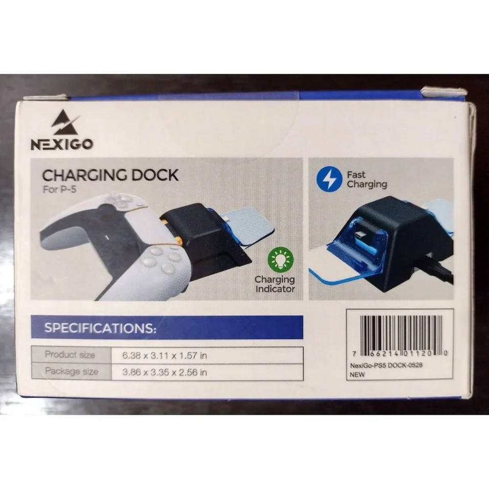 NexiGo PS5 Controller Fast Charger